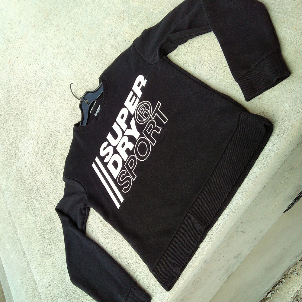 Superdry long sleeve cotton sweater